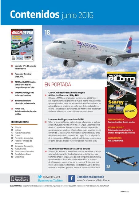 Avion Revue Internacional ESP截图6