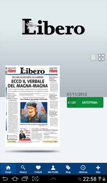 Libero Edicola Digitale截图2