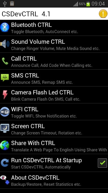 CSDevCTRL (Bluetooth,WiFi etc)截图2