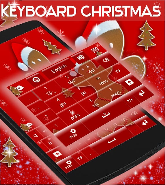 圣诞姜饼键盘截图8
