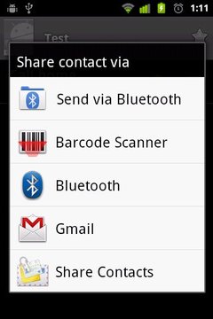 Share Contacts截图