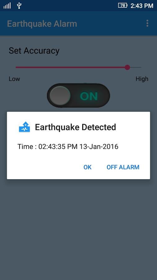 地震闹钟:Earthquake Alarm截图3