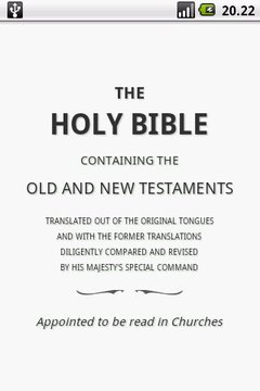 Holy Bible (KJV)截图