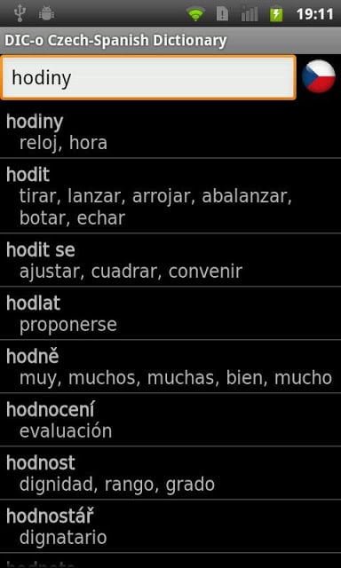 西班牙捷克字典截图2