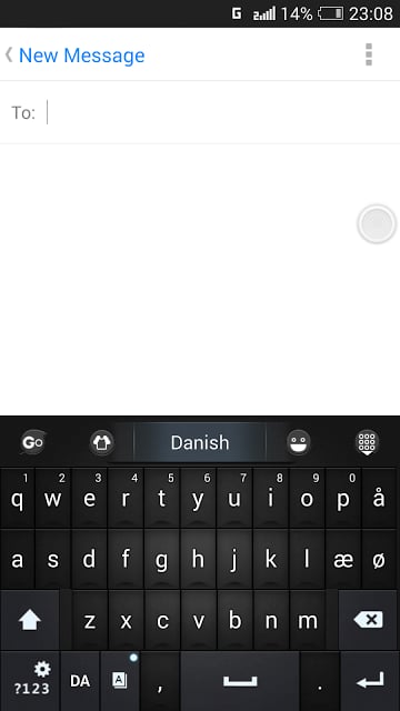 Danish for GO Keyboard - Emoji截图8