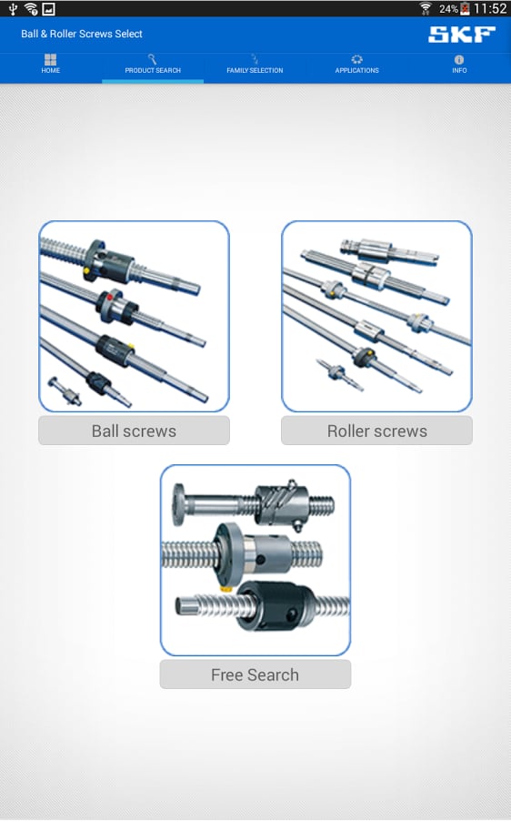 Ball and Roller Screws Select截图2