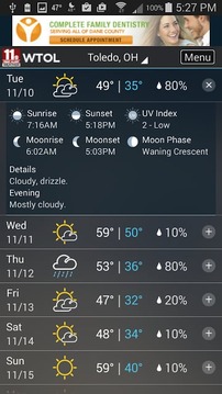 StormTrack Weather for Toledo截图