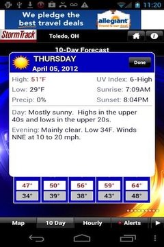 StormTrack Weather for Toledo截图