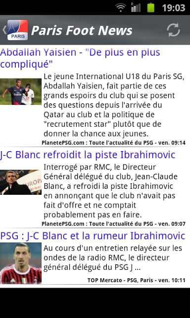 Paris Foot News截图1