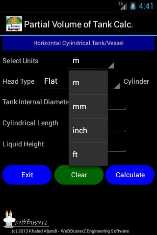 Volume of Tank Calculator Free截图5