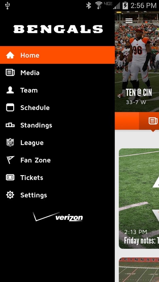 Cincinnati Bengals Mobile截图9