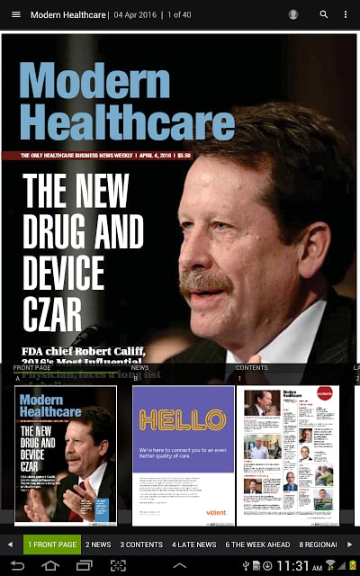 Modern Healthcare magazine – Healthcare Business News截图2