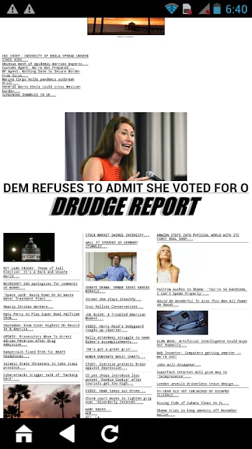 Official Drudge Report Mobile截图2