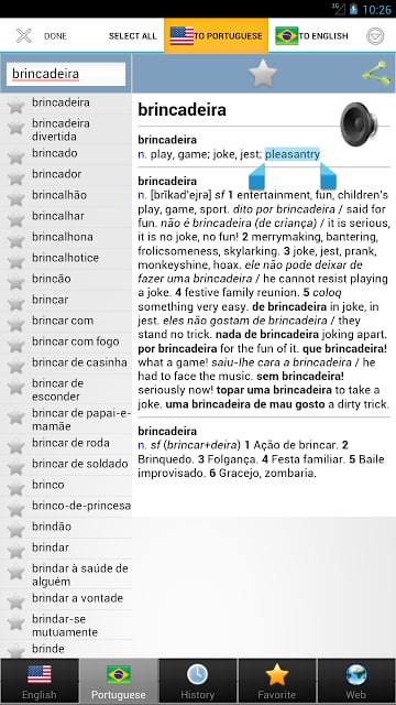Portuguese best dict截图7