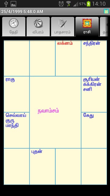 ICS Tamil Vakkiam Astrology截图6