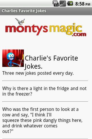 Charlie's Favorite Jokes截图4