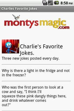 Charlie's Favorite Jokes截图