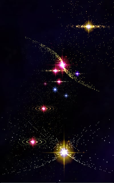 3D Stars Journey Live WP截图1