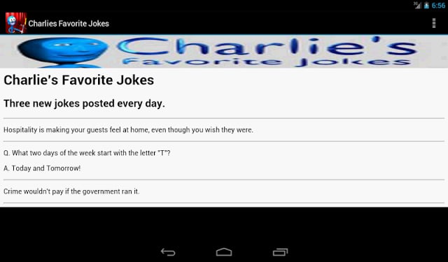 Charlie's Favorite Jokes截图2