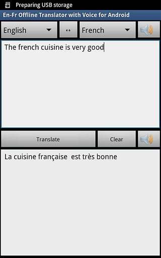 French Free Offline Translator截图3