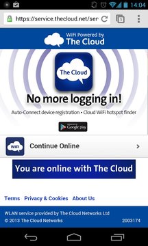 The Cloud WiFi Finder截图