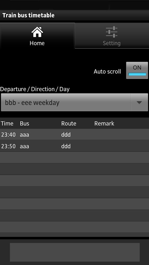 Train bus timetable截图4