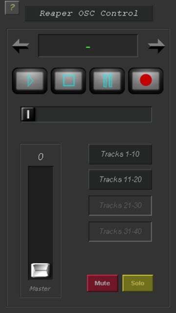 Reaper OSC Control截图1