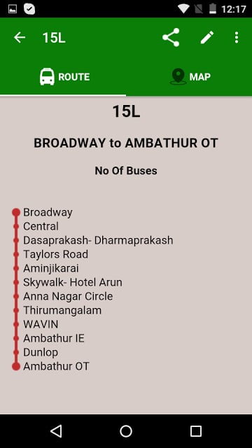 MTC bus route截图4