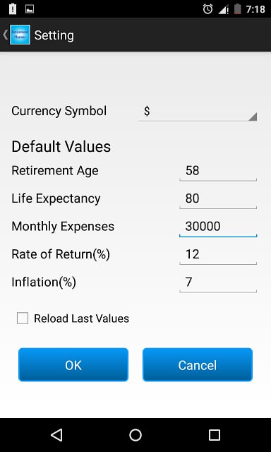 Retirement Planner截图5