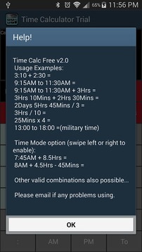 Time Calculator Trial截图