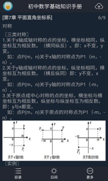 初中数学基础知识手册截图