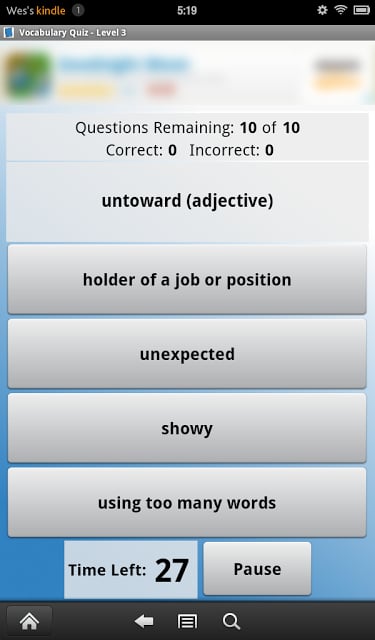 English Vocabulary Level 3截图8