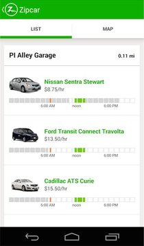Zipcar截图