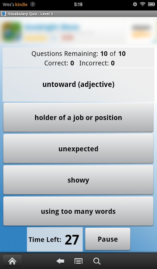 English Vocabulary Level 3截图4