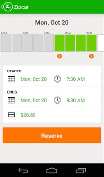 Zipcar截图