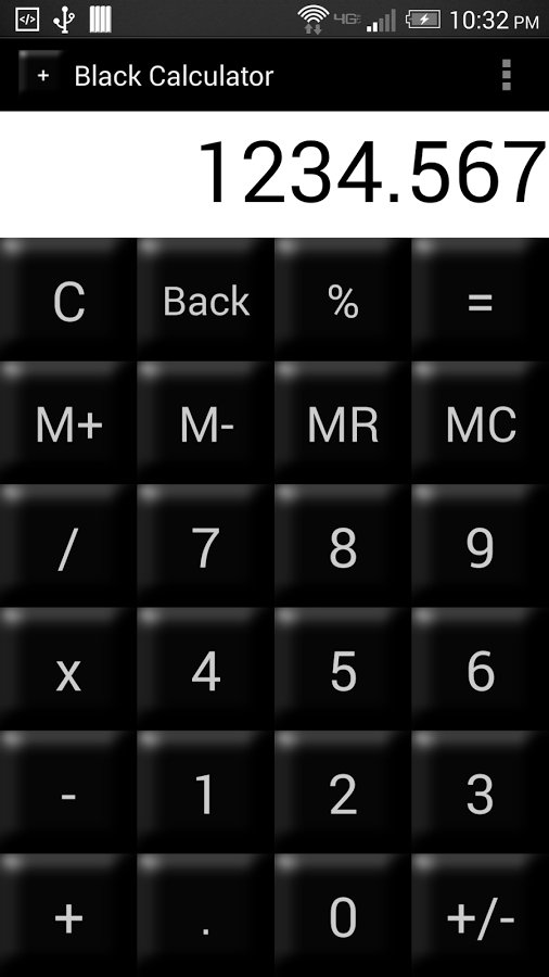Black Calculator截图4