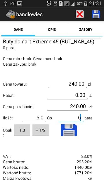 Mobilny Handlowiec Enova截图2