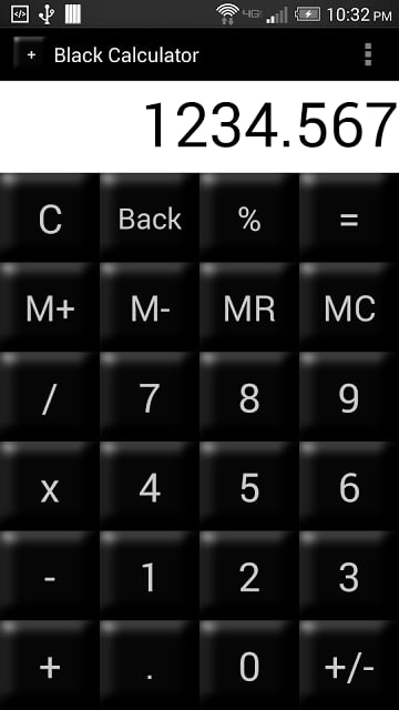 Black Calculator截图1