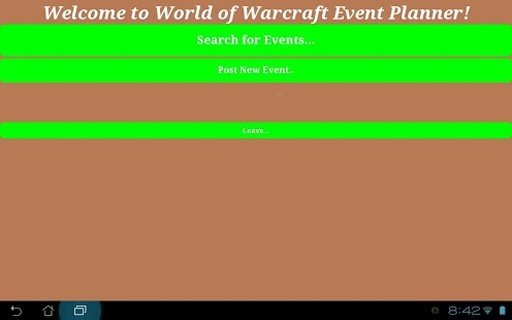 WOW Event Planner (Free)截图8