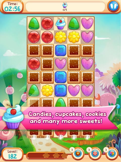 Sweet Candies 2 - Cookie Crush截图7