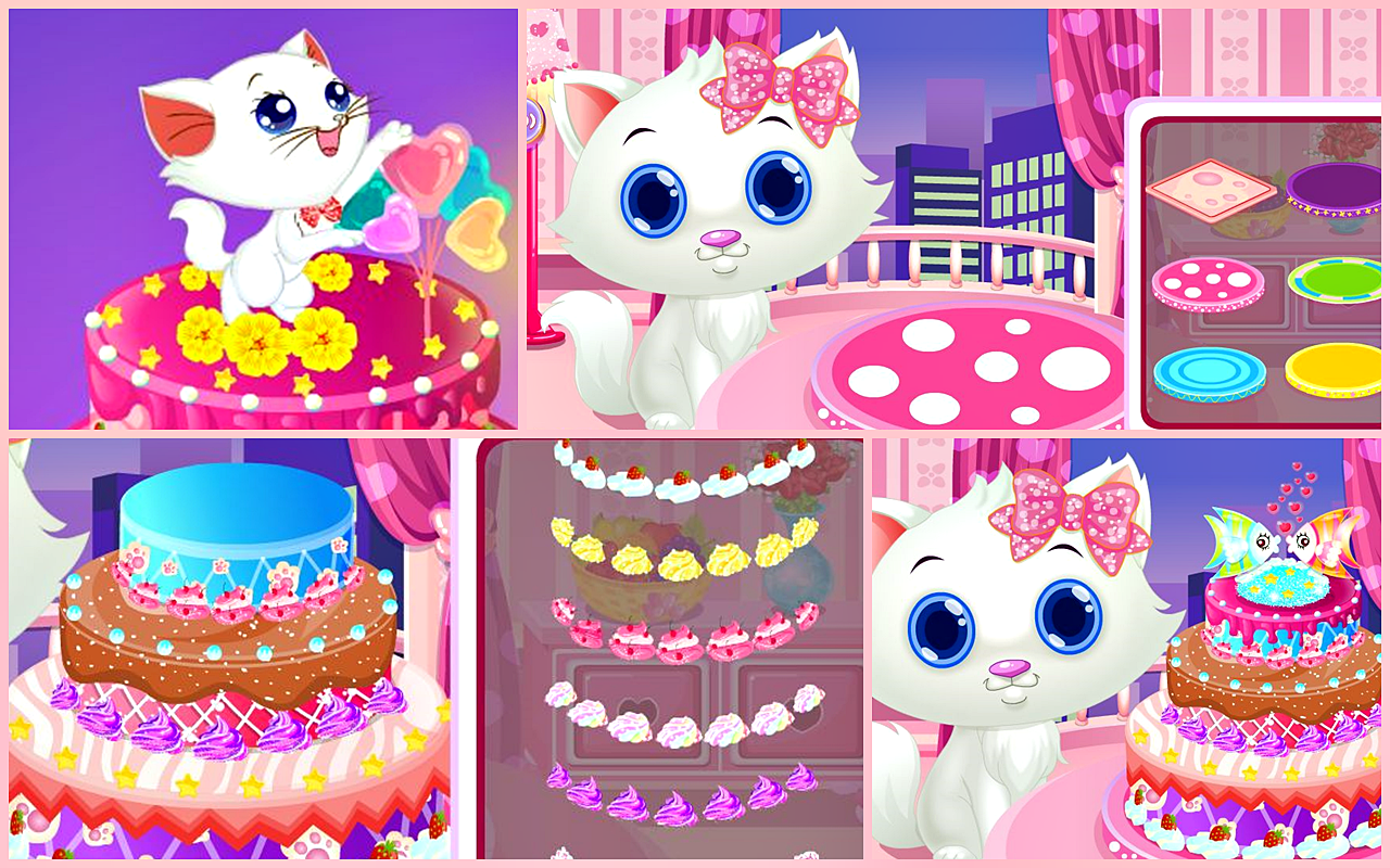 Kitty Cake Maker截图1