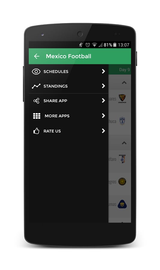 Mexico - App Football截图5