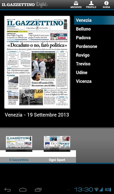 Il Gazzettino HD截图4