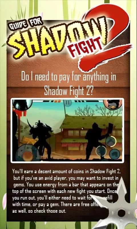 Guide for Shadow Fight截图5