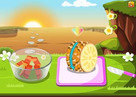 Cooking Fruit Salad-Girl Game截图1