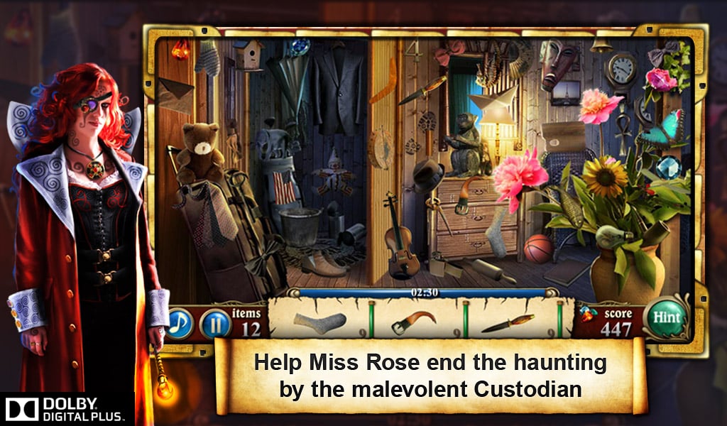 Hidden Object Haunted Ga...截图5