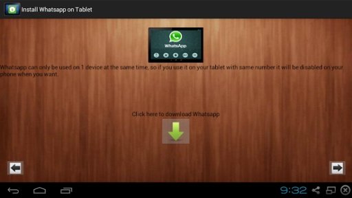 Instal WhatApp On Tablet Check截图2