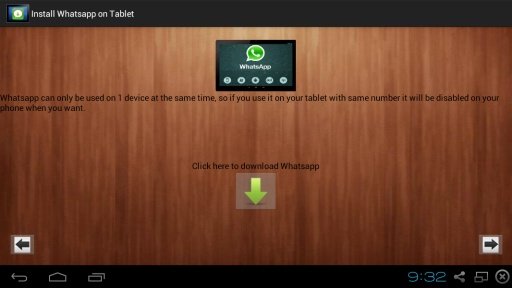 Instal WhatApp On Tablet Check截图1