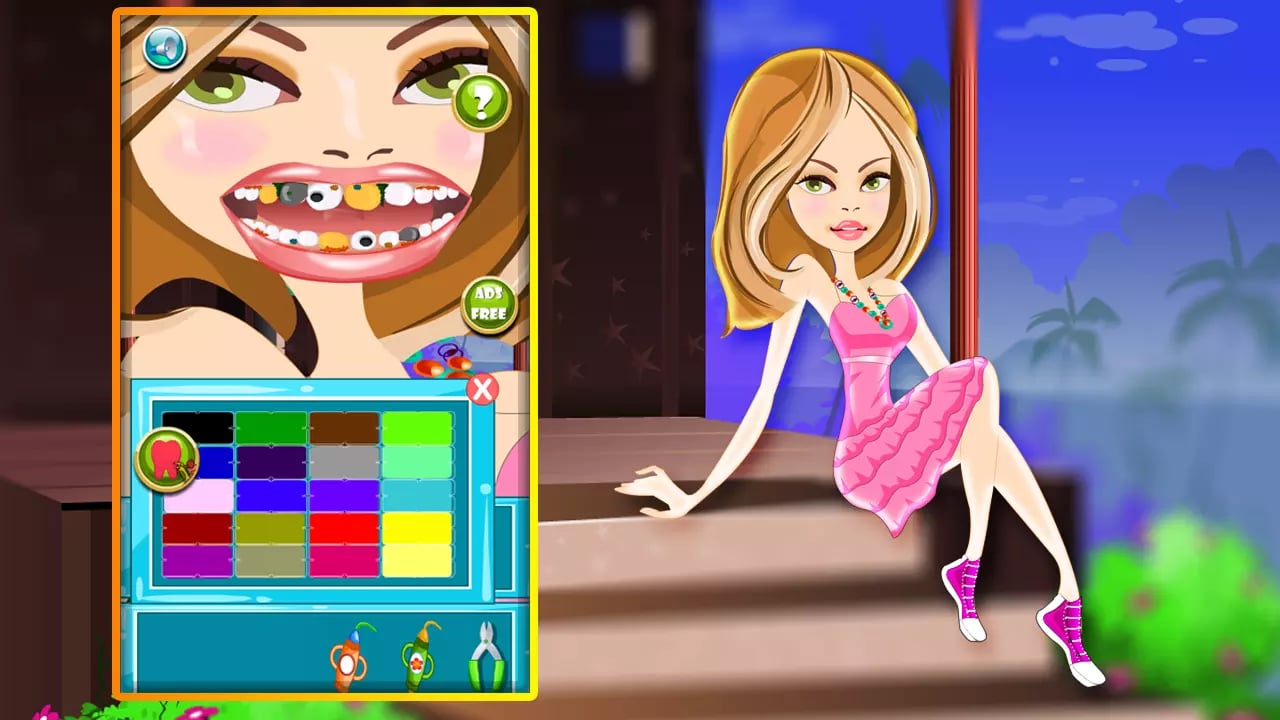 Dentist Game Pinky Girl截图6