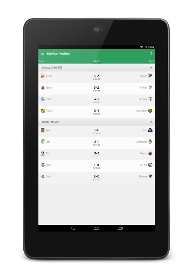 Mexico - App Football截图6